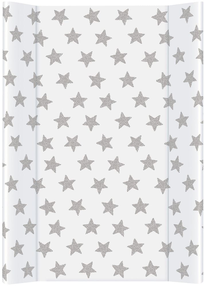 Ceba Baby Podložka prebaľovacia 2-hranná s pevnou doskou (50x80) Comfort Day & Night Hviezdičky